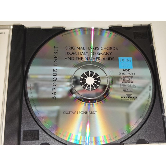 Gustav Leonhardt Original Harpsichords from Italy Germany Ne-細節圖3