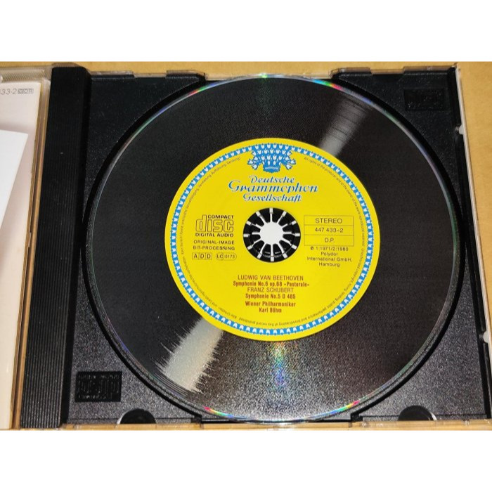 好音悅 半銀圈 Böhm 貝姆 貝多芬 第六號交響曲 田園 舒伯特 第五號交響曲 維也納愛樂 德PMDC01版 DG-細節圖3