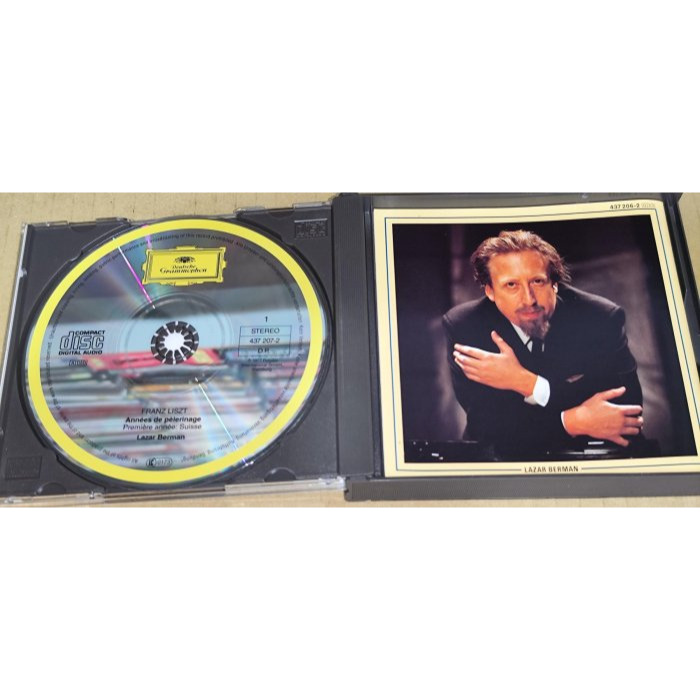半銀圈 Berman 貝爾曼 Liszt 李斯特 Années de pèlerinage 巡禮之年 3CD DG 德版-細節圖3