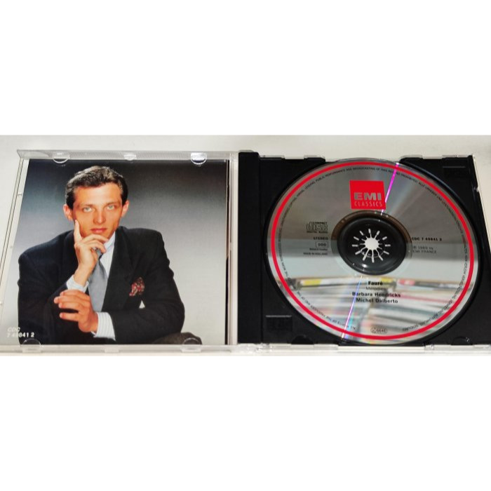 文本齋 Barbara Hendricks Michel Dalberto Fauré Mélodies EMI-細節圖3