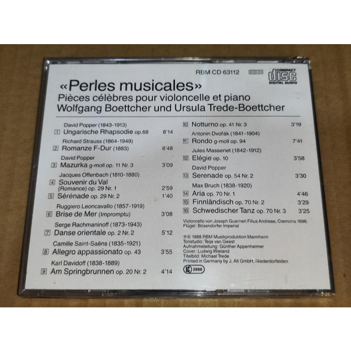 Wolfgang Boettcher Ursula Trede-Boettcher Perles Musicales R-細節圖2