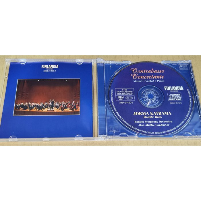 Jorma Katrama Almila Mozart Vanhal Proto 低音大提琴 協奏曲 庫奧皮奧交響 Fi-細節圖3