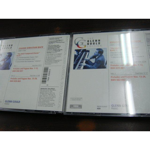 文本齋 Glenn Gould 顧爾德 鋼琴 BACH 巴赫 巴哈 平均律全集 4CD SONY-細節圖2