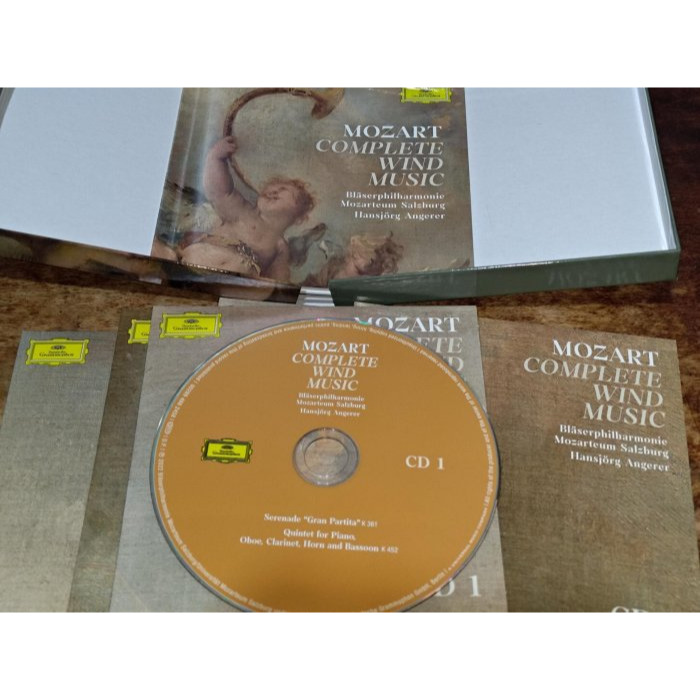 莫札特 Mozart Complete Wind Music Hansjörg Angerer 薩爾茲堡莫札特音樂與戲劇-細節圖3