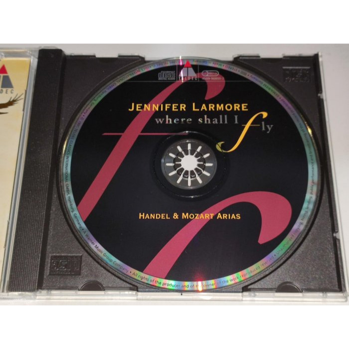 Jennifer Larmore Where Shall I Fly Handel & Mozart Arias Tel-細節圖3