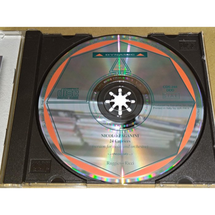 Ricci Paganini 24 Caprices Version For Violin And Orchestra-細節圖3