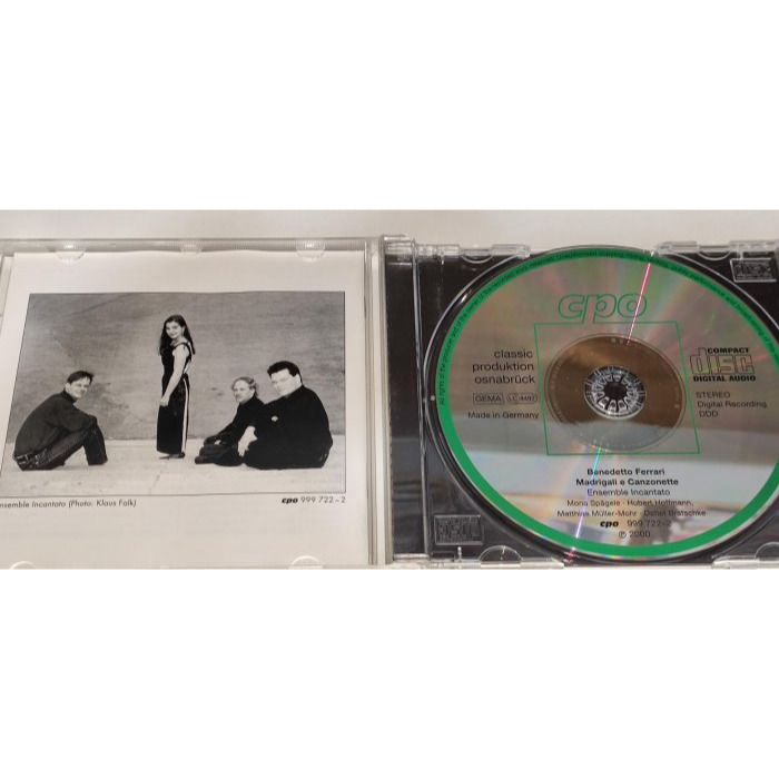 Ensemble Incantato Benedetto Ferrari Madrigali e canzonette-細節圖3