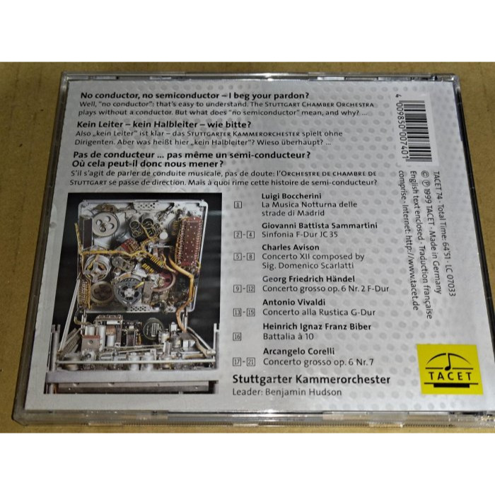 TACET 74 古董真空管萬歲 Die Röhre The Tube Corelli Biber Vivaldi Bo-細節圖2