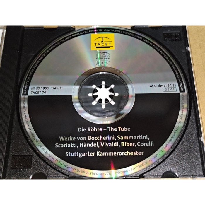 TACET 74 古董真空管萬歲 Die Röhre The Tube Corelli Biber Vivaldi Bo-細節圖3