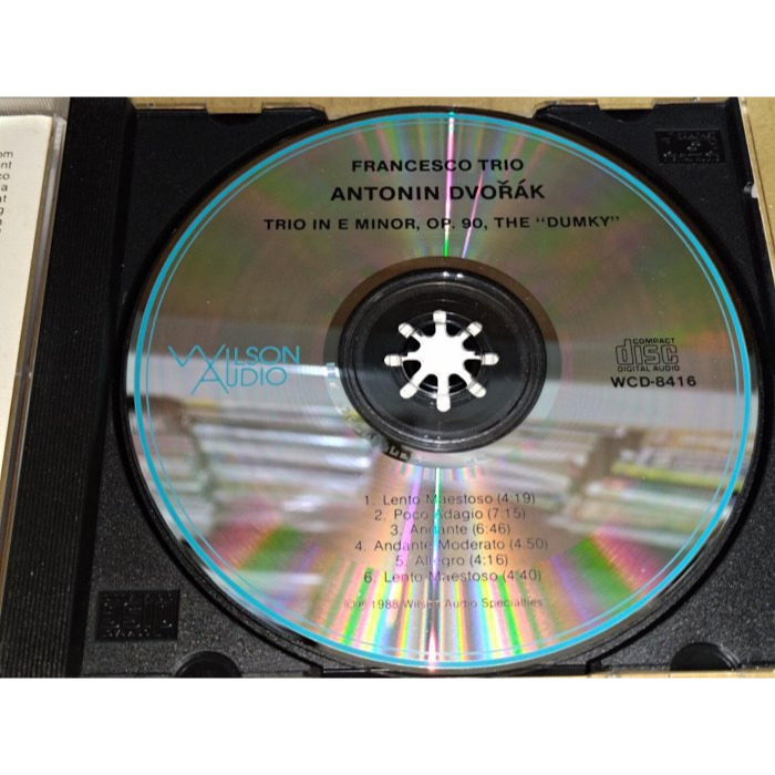 好音悅 Wilson Audiophile 發燒天碟 Dvořák 德弗札克 鋼琴三重奏 悲歌 長城碼 無IFPI-細節圖4