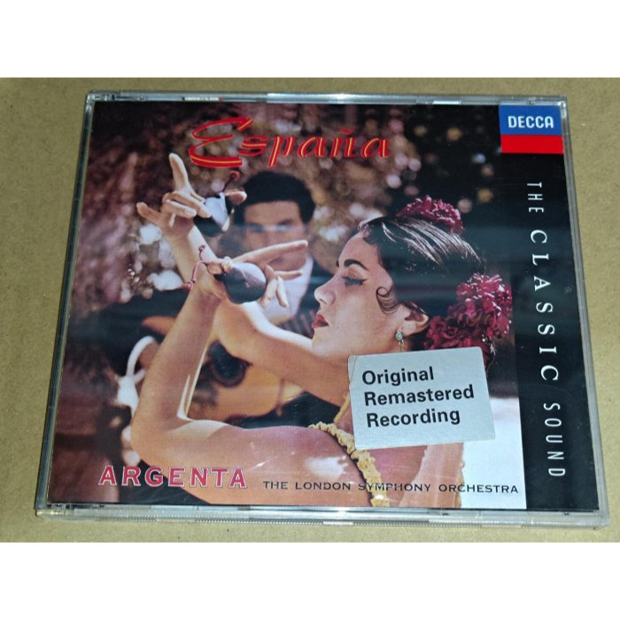 好音悅 半銀圈 留聲經典 Argenta 阿根達 España! 西班牙狂想曲集 倫敦交響 DECCA 德PMDC01版-細節圖2