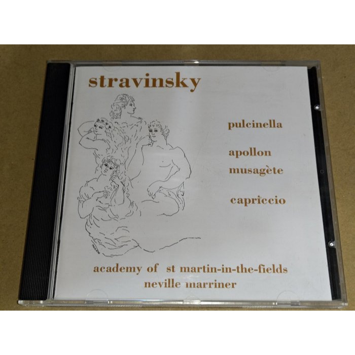 半銀圈 留聲經典 Stravinsky Marriner Pulcinella Apollon Musagète Cap-細節圖2