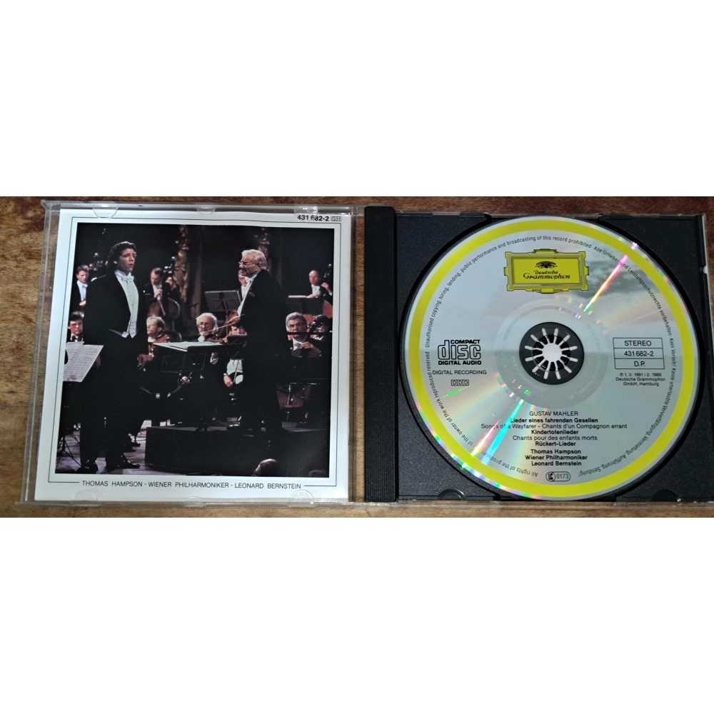 好音悅 Bernstein 伯恩斯坦 Mahler 馬勒 交響曲全集 少年魔法號角 DG 11專輯共17CD全部高價版-細節圖10