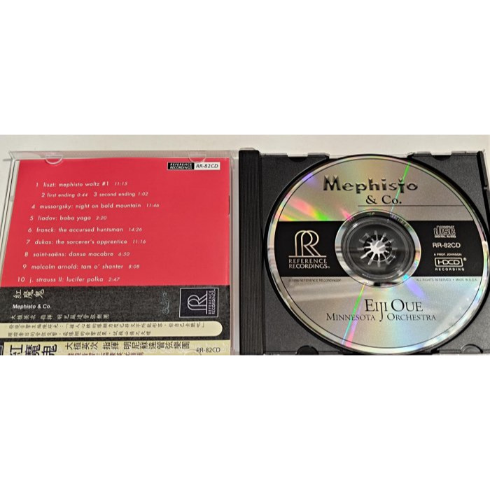 好音悅 TAS上榜銘盤 RR82 大植英次 紅魔鬼 Eiji Oue Mephisto & Co. 明尼蘇達管弦樂團 U-細節圖3