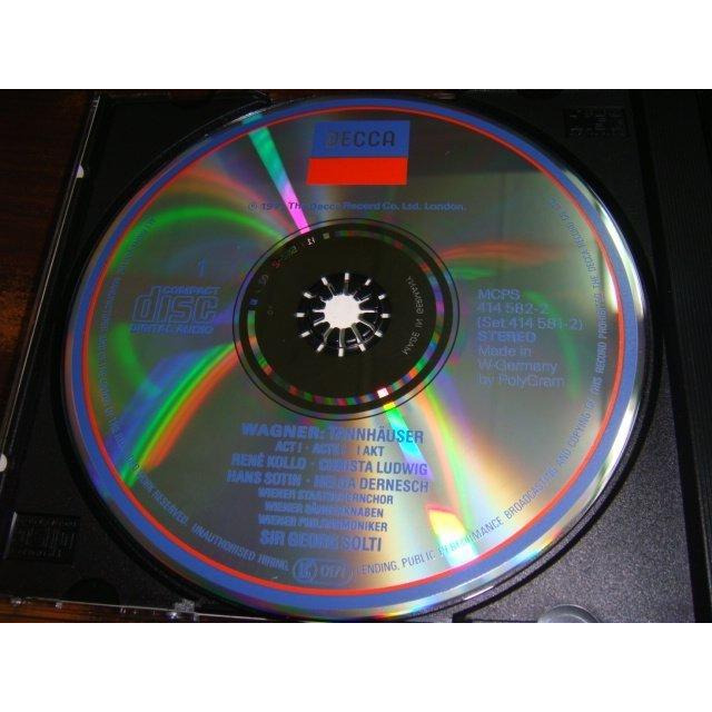 好音悅 半銀圈 Solti 蕭提 Wagner 華格納 Tannhauser 唐懷瑟 維也納愛樂 DECCA 德PMDC-細節圖3