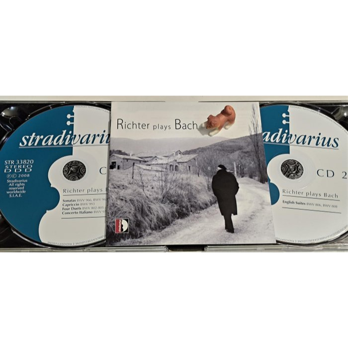 好音悅 Sviatoslav Richter Plays Bach 李希特 巴哈 英國組曲 等 4CD Stradiva-細節圖3