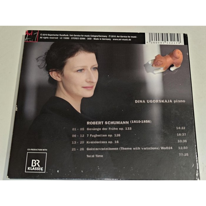 好音悅 Dina Ugorskaja 迪娜 烏果絲卡雅 Schumann 舒曼 克萊斯勒魂 等 鋼琴作品 AVI-細節圖2