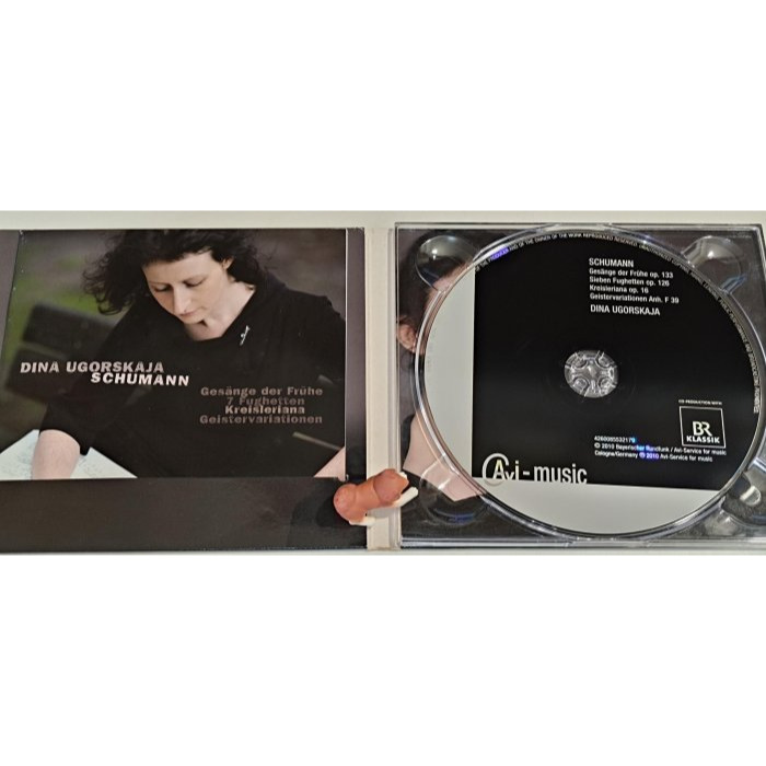 好音悅 Dina Ugorskaja 迪娜 烏果絲卡雅 Schumann 舒曼 克萊斯勒魂 等 鋼琴作品 AVI-細節圖3