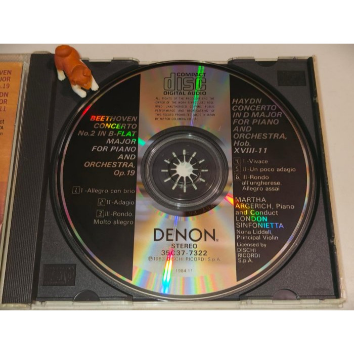 好音悅 Martha Argerich 阿格麗希 Beethoven 貝多芬 第2號 Haydn 海頓 鋼琴協奏曲 倫敦-細節圖3