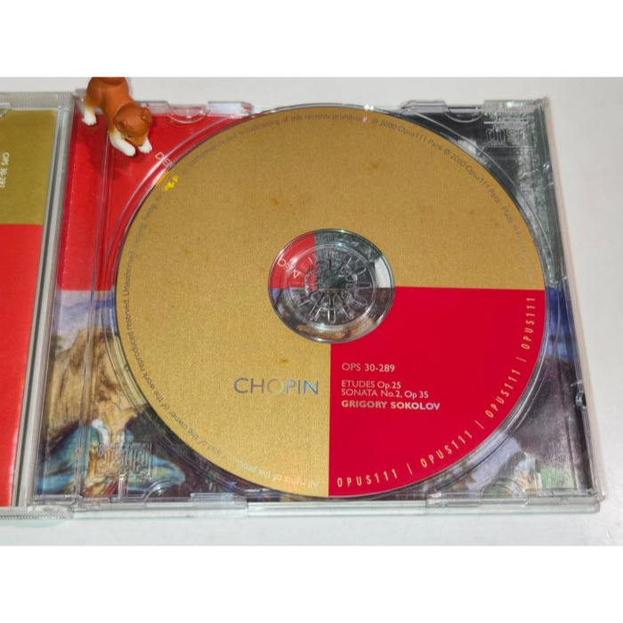 好音悅 Grigory Sokolov 索科洛夫 Chopin 蕭邦 第二號鋼琴奏鳴曲 十二首練習曲Op.25 Opus-細節圖3