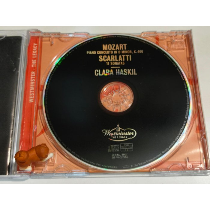 好音悅 Haskil 哈絲姬兒 Mozart 莫札特20號鋼琴協奏曲 Scarlatti 鋼琴奏鳴曲 Westminst-細節圖2