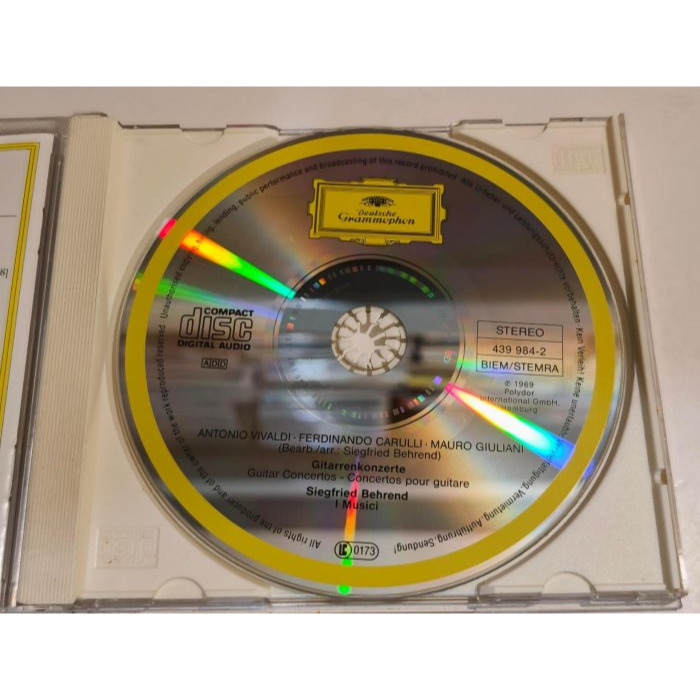 好音悅 半銀圈 Siegfried Behrend I Musici Giuliani Vivaldi Carulli-細節圖3