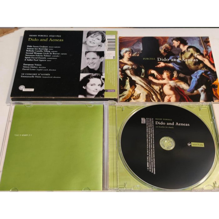 文本齋 Graham Bostridge Tilling Haïm Purcell Dido And Aeneas Vi-細節圖2