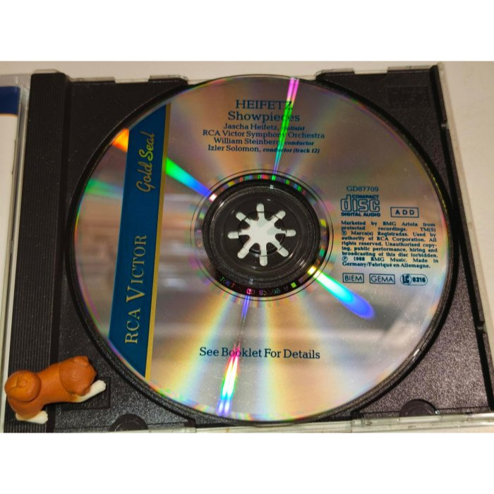 好音悅 Heifetz 海飛茲 Showpieces 小提琴炫技作品集 拉羅 聖桑 薩拉沙泰 蕭頌 SONOPRESS-細節圖3