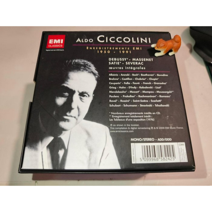 好音悅 Aldo Ciccolini 契可里尼 Enregistrements EMI 1950-1911 EMI錄音全-細節圖2