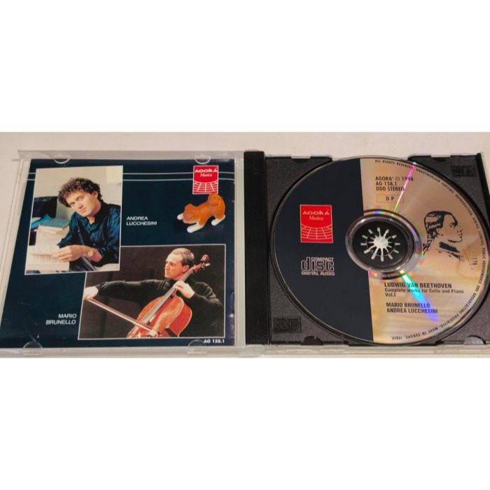 好音悅 Mario Brunello Andrea Lucchesini 貝多芬 大提琴奏鳴曲 VOL.1 AGORA-細節圖3
