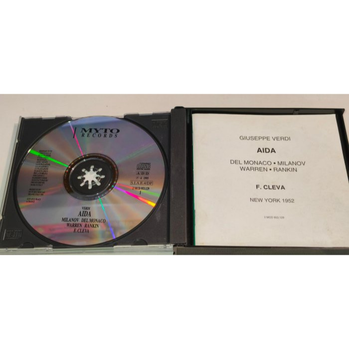 Del Monaco Milanov Warren Rankin Cleva Verdi 威爾第 AIDA 阿依達 19-細節圖3