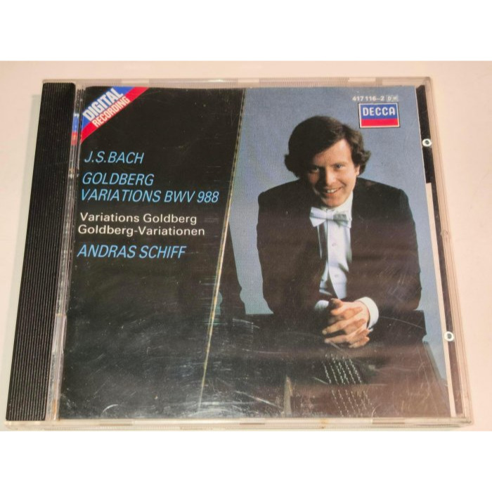 文本齋 Andras Schiff 席夫 Bach 巴赫 巴哈 郭德堡變奏曲 Goldberg Variations B - 文本齋 二手CD ...