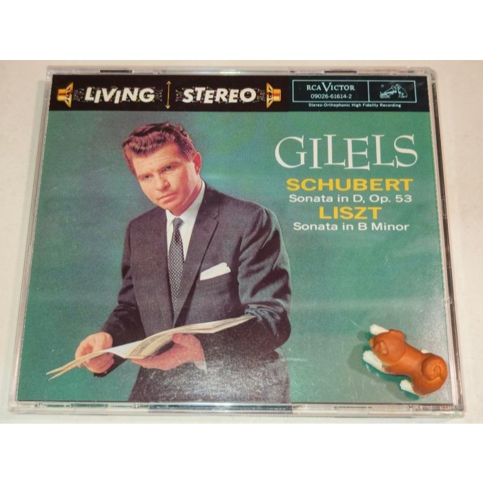 好音悅 RCA Living Stereo Gilels 吉利爾斯 舒伯特 第17號 D850 李斯特 b小調鋼琴奏鳴曲-細節圖2