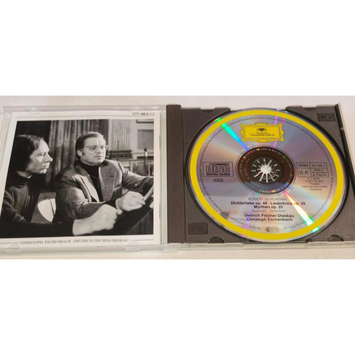 文本齋 Fischer-Dieskau 費雪狄斯考 Eschenbach 艾森巴哈 Schumann 詩人之戀 藝術歌曲-細節圖3