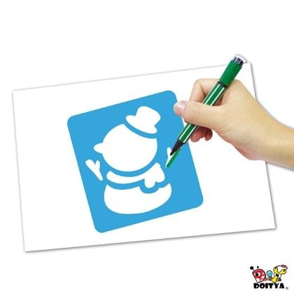 手作DIY材料  描圖板套裝組 聖誕主題 聖誕節 板畫 造型描圖板 安靜神器 運筆練習 兒童美勞彩繪 6片一組-細節圖3