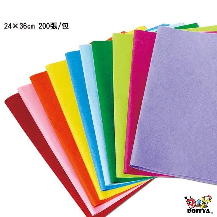 美勞工藝紙張 彩色透光紙 10色200張 半透明紙 燈籠紙 燈罩紙 花束紙 包裝紙 透視紙 美術用紙-細節圖2