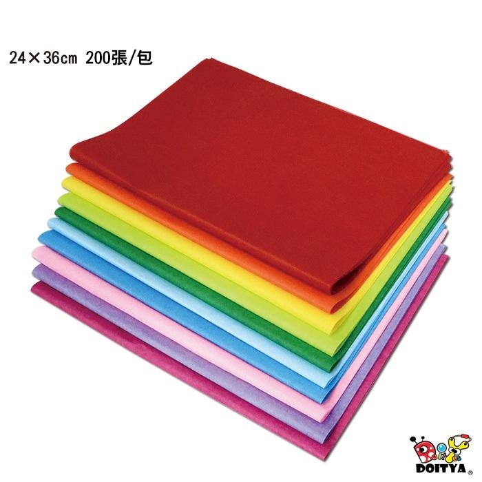 美勞工藝紙張 彩色透光紙 10色200張 半透明紙 燈籠紙 燈罩紙 花束紙 包裝紙 透視紙 美術用紙-細節圖4
