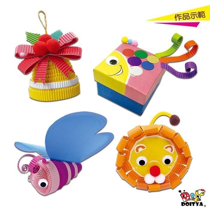 美勞工藝紙張 彩色10色瓦楞紙條 衍紙條 波浪紙條 蛋捲娃娃素材 一包10色 200條入-細節圖6