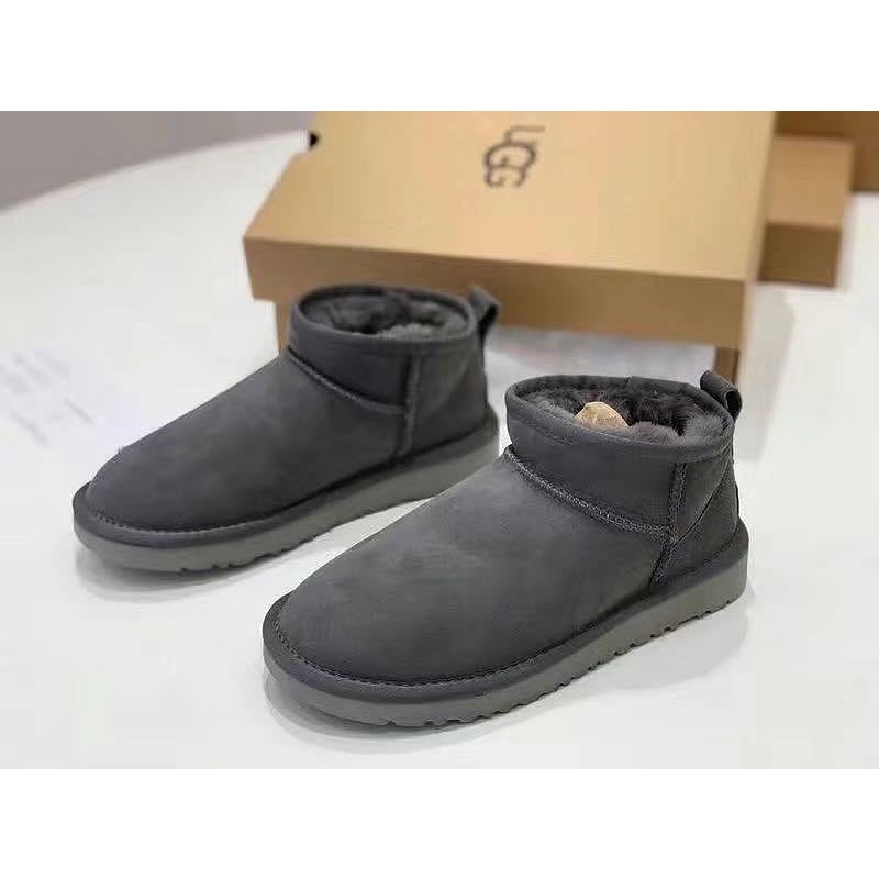 UGG mini小短筒鞋 百搭美靴👢一眼萬年 低筒筒靴 騎士靴 單靴 百搭！太顯腿細了！好棒的版型 美極了💕保暖短筒加絨-細節圖3