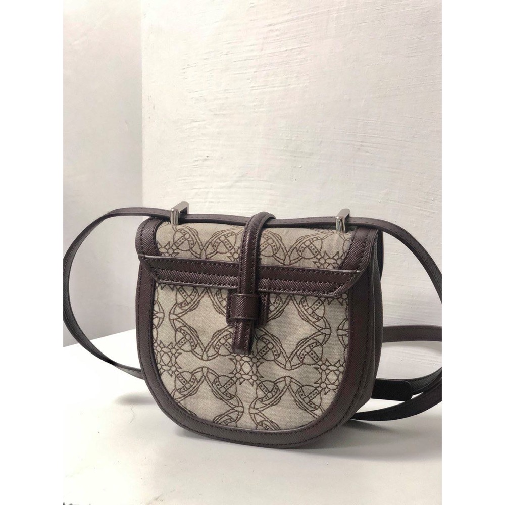 Vivienne Westwood 小方包 圓筒包 西太后 經典龐克奶奶，老花馬鞍包 單肩包 斜背包 肩背包 腋下包 經-細節圖4