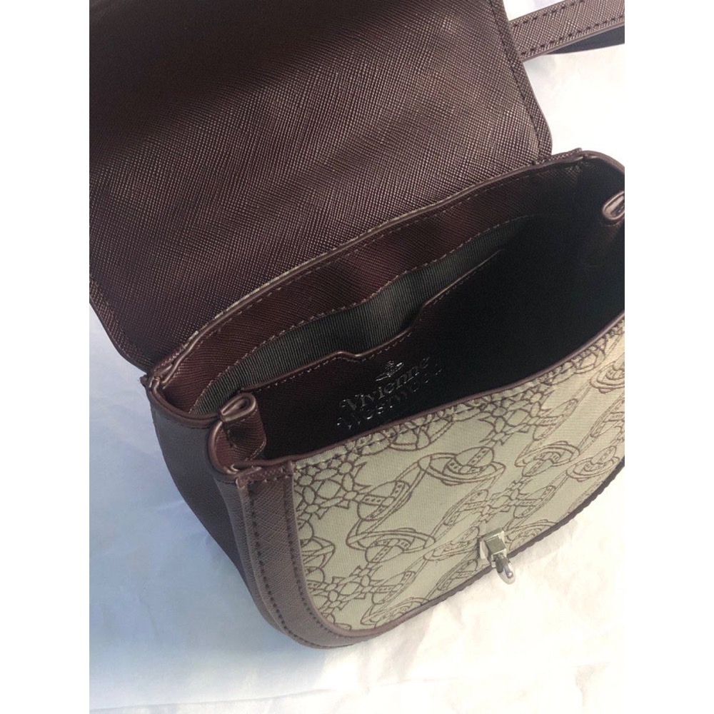 Vivienne Westwood 小方包 圓筒包 西太后 經典龐克奶奶，老花馬鞍包 單肩包 斜背包 肩背包 腋下包 經-細節圖5