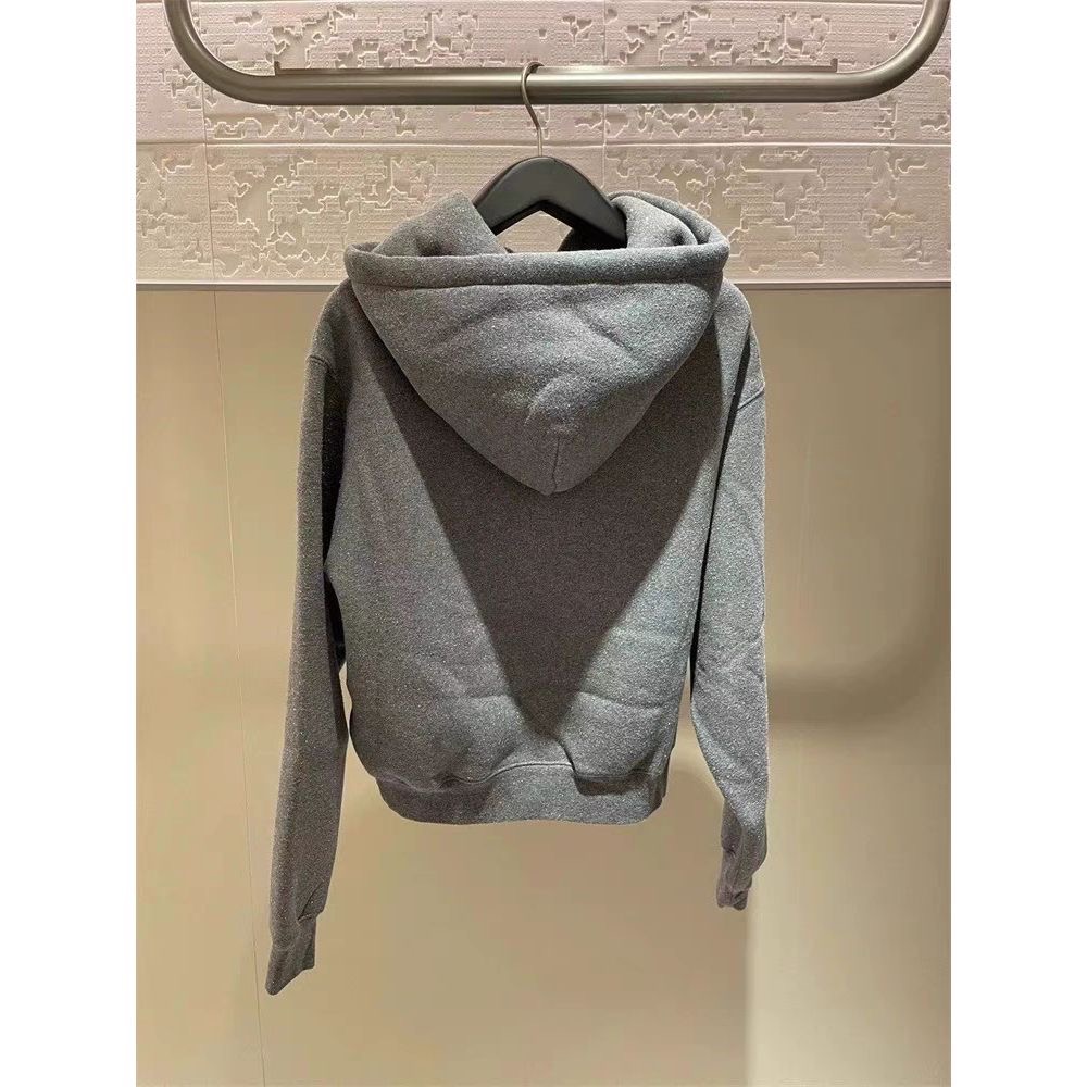 Alexander Wang AW T恤  大學T 亞歷山大王現貨!女王銀河閃粉加絨圓領衛衣 美極了！  Sml-細節圖3