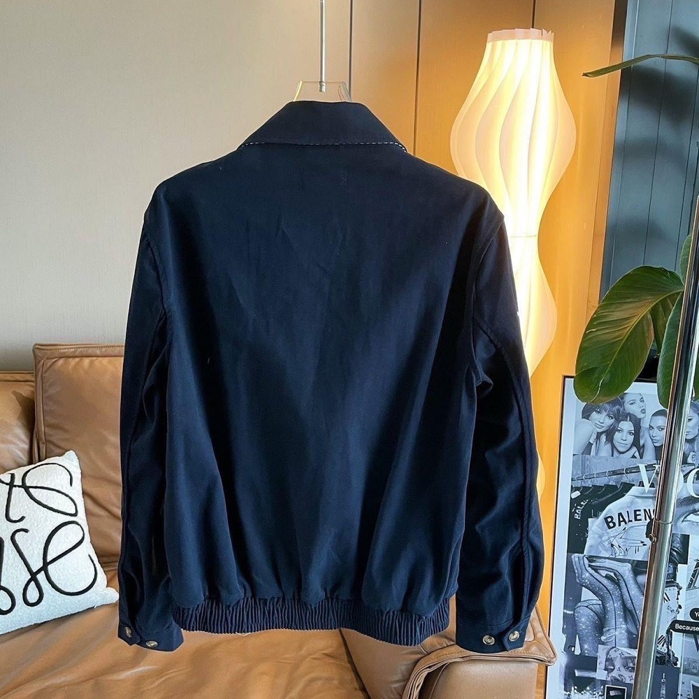 RL polo  戰馬刺繡拉鍊棒球外套 老外套 老幹部外套 夾克 美式復古簡約超級百搭有氣質 基本單品必入手👍 sml-細節圖4