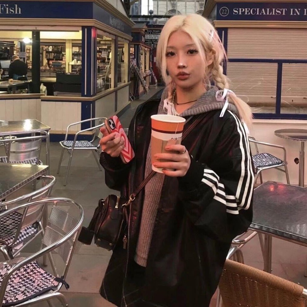 Adidas 皮衣 外套 二色都好好看 復古三葉草 實穿百搭 私留 超級喜歡💕經典三條槓美式復古棒球服外套 男女同款-細節圖4