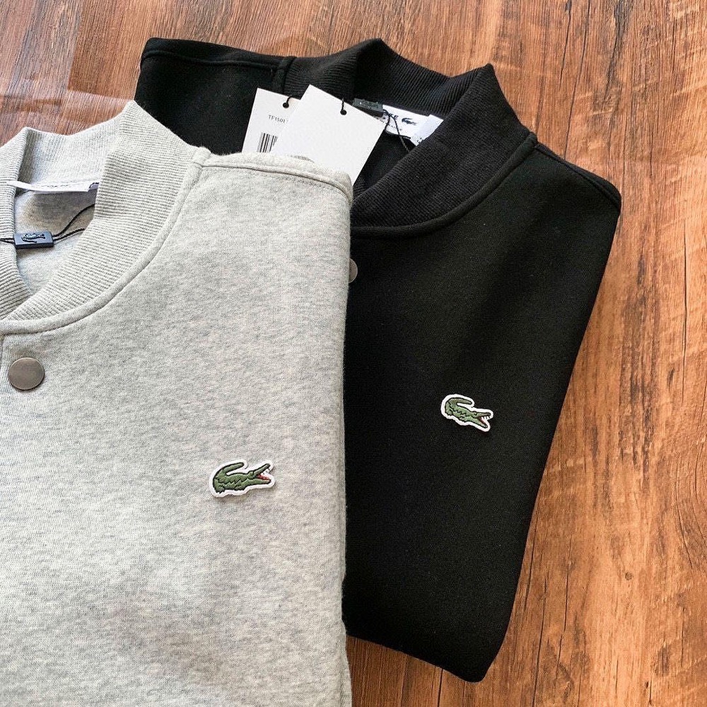 鰐魚Lacoste 外套 經典logo鰐魚棒球服休閒夾克 商務日常都ok！百搭外套 好氣質❤️-細節圖5