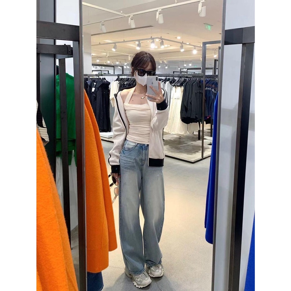 Adidas T恤 外套 T恤 polo衫 復古三葉草 華夫格拉鍊開襟衫 實穿百搭 私留 超級喜歡💕-細節圖5