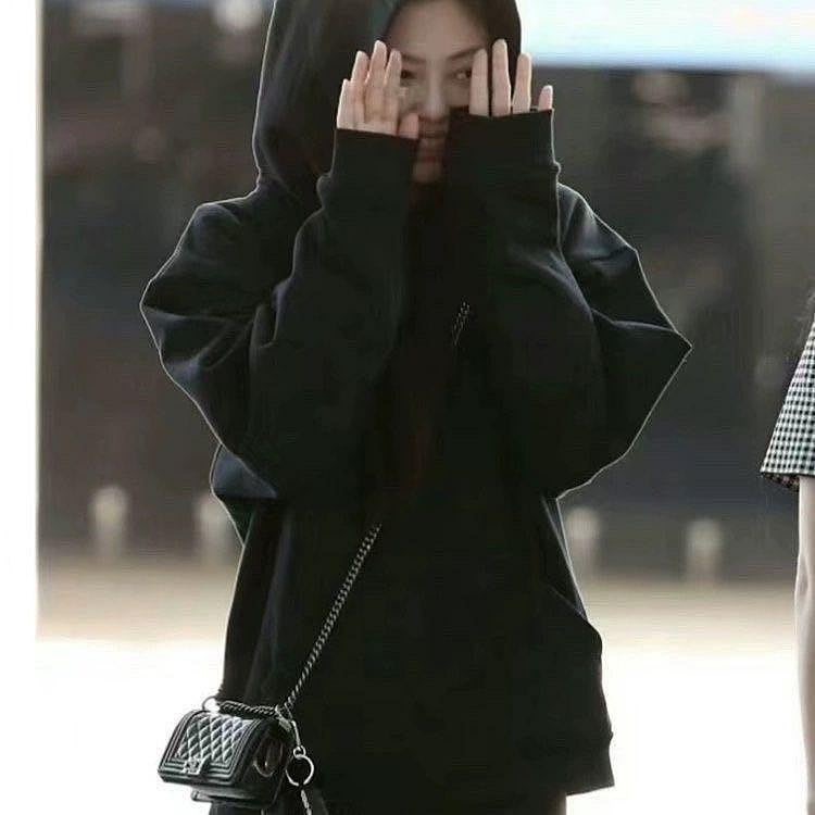 Jennie同款小惡魔連帽上衣 T恤 衛衣 休閒服 歐洲COPERNI 可鹽可甜 實穿百搭有氣質❤️-細節圖5