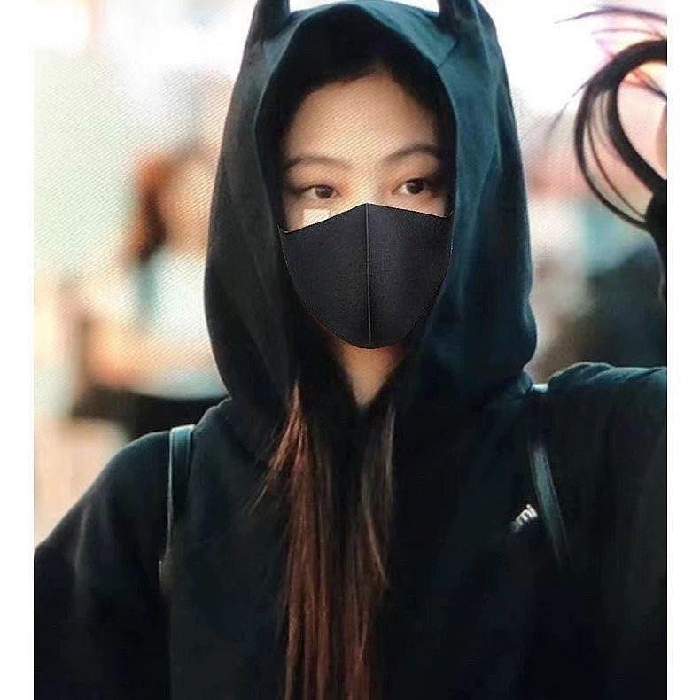 Jennie同款小惡魔連帽上衣 T恤 衛衣 休閒服 歐洲COPERNI 可鹽可甜 實穿百搭有氣質❤️-細節圖9