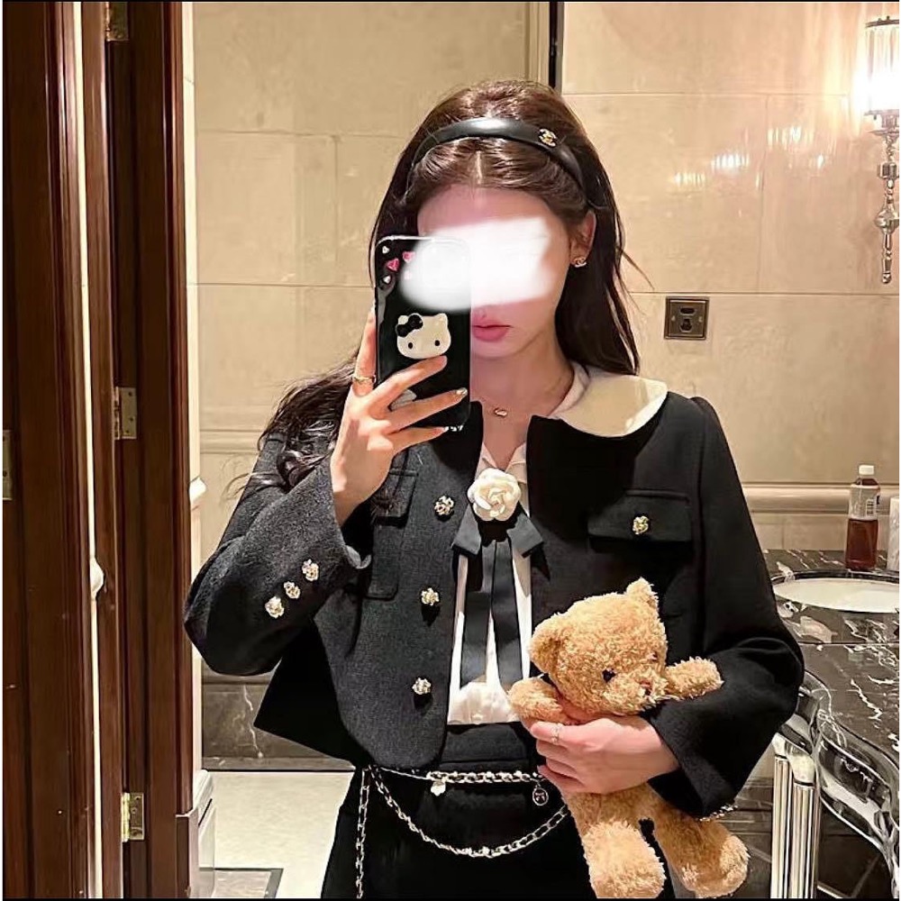 Chanel 香奈兒 經典雙c髮箍髮飾 美妝贈品vip漂亮禮 母親節 情人節 交換禮物 聖誕禮物 生日禮物 送禮自用兩相-細節圖4
