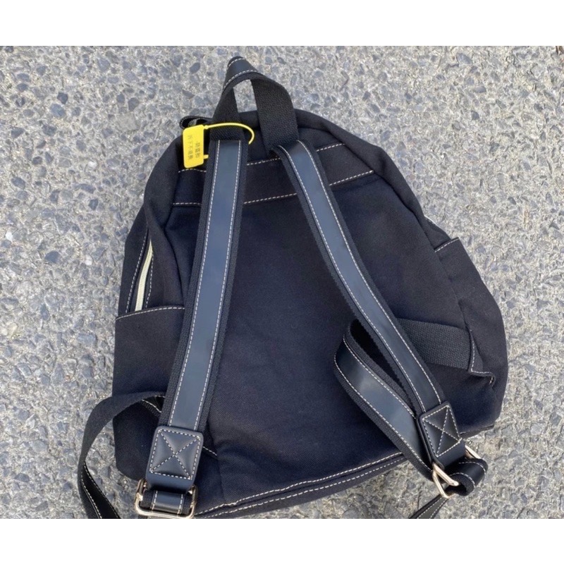 Vivienne Westwood 土星 後背包 雙肩包 帆布車縫線大容量 又潮又Q 好實用❤️男女同款 時尚休閒-細節圖4